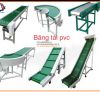 Băng tải PVC, Băng tải dạng thẳng, dạng đứng, nghiêng, dạng hình máng, biên bèo...